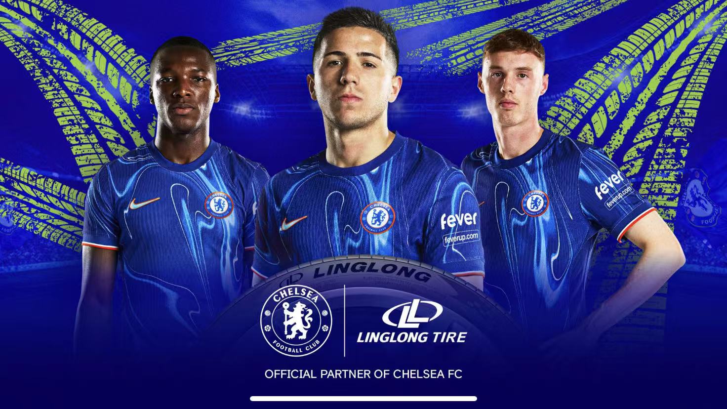 Linglong Tire blir en officiell global partner i Chelsea Football Club